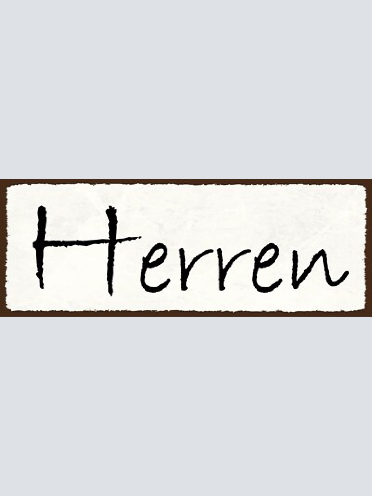 Schild herren toilette wc klo männer 27x10 blech od.holz