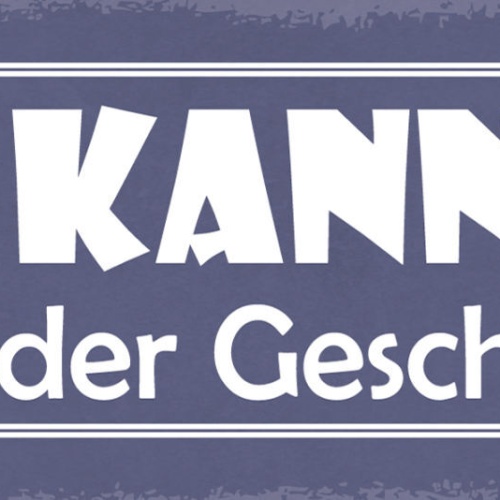 Schild Du Kannst Ende Der Geschicht Schaffen Fähigkeiten 27x10 Blech od.Holz