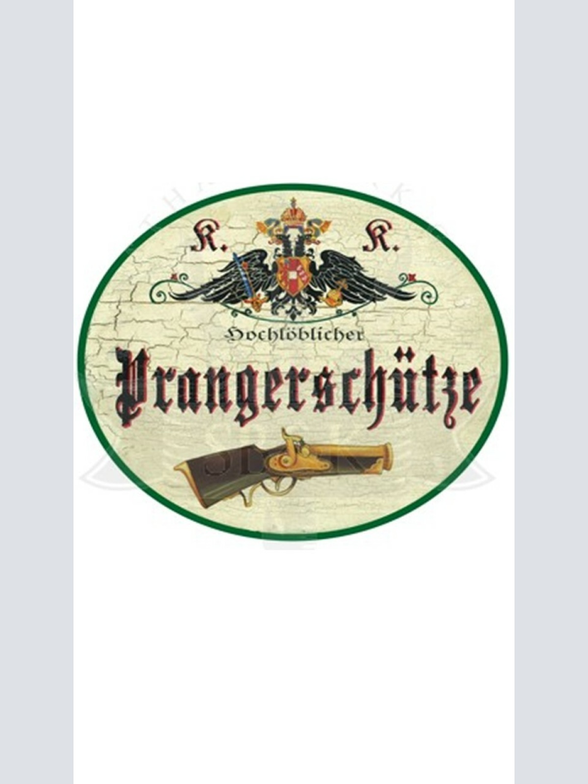 KuK Nostalgie Holzschild "Prangerschütze"