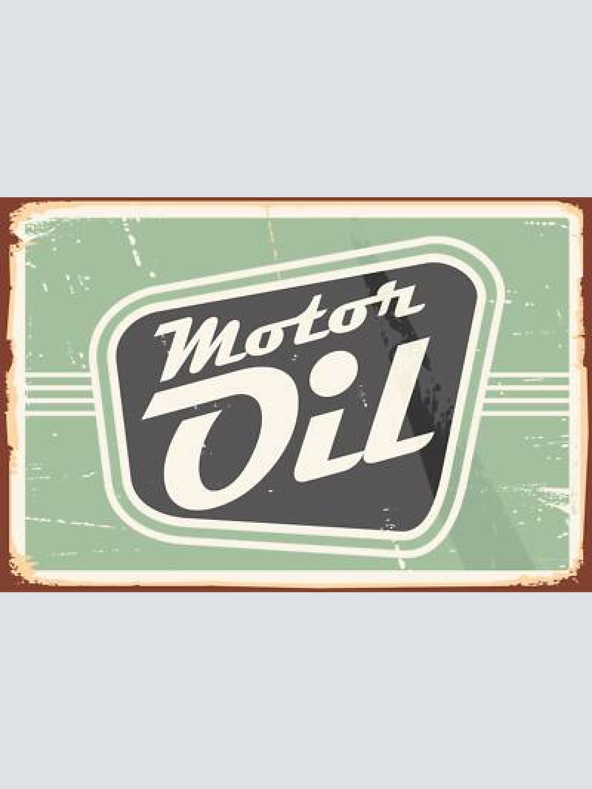 Nostalgie schild motor oil motoröl 12x18 / 20x30 / 30x40 blech od. holz