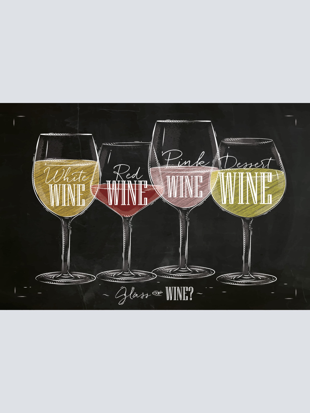 Nostalgie Schild Glass of Wine Wein Glas 12x18 / 20x30 / 30x40 Blech od. Holz