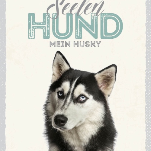 Schild Seelenhund Mein Husky Hund Haus Tier Liebe 12x18 20x30 30x40 Blech/Holz