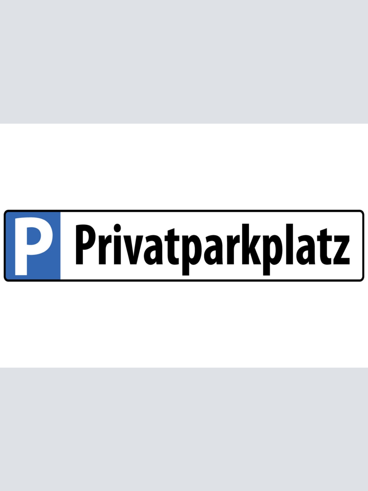 Schild Privat Parkplatz Parken Haus Auto Reserviert 46 x 10 Blech od. Holz