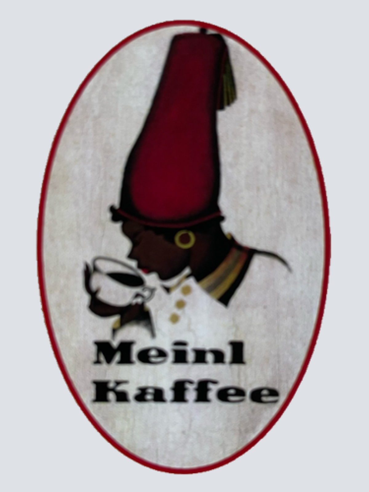 Nostalgie Holzschild Meinl Kaffee Logo Marke Tasse Kaffeebohne Café Schild