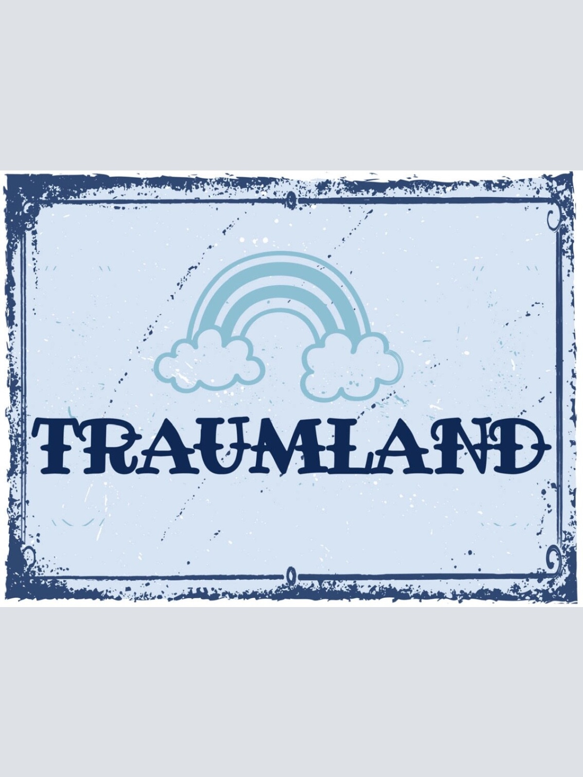 Schild Traumland Schlafzimmer Schlafen Träumen 12x18 20x30 30x40 Blech/Holz