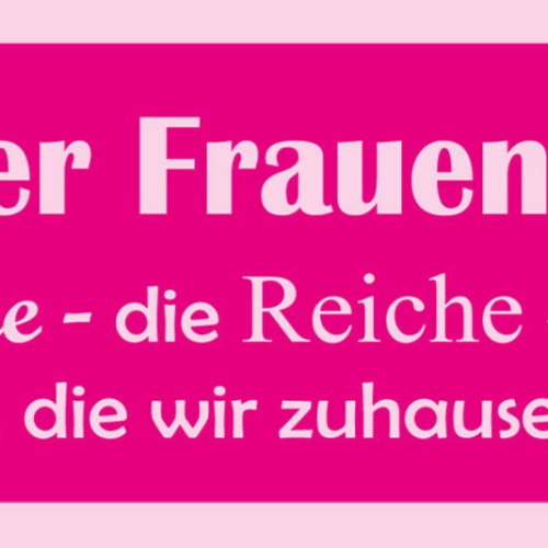 Schild Die 4 Frauen Typen Schöne Reiche Geile & Die Wir Zugause Haben  27 x 10