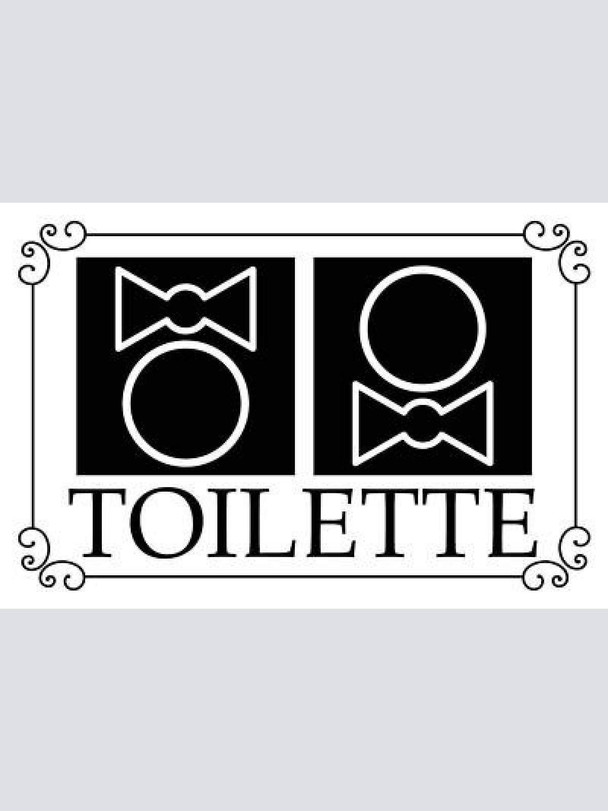 Nostalgie schild toilette wc mann frau 12x18 / 20x30 / 30x40 blech od. holz