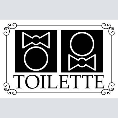 Nostalgie schild toilette wc mann frau 12x18 / 20x30 / 30x40 blech od. holz