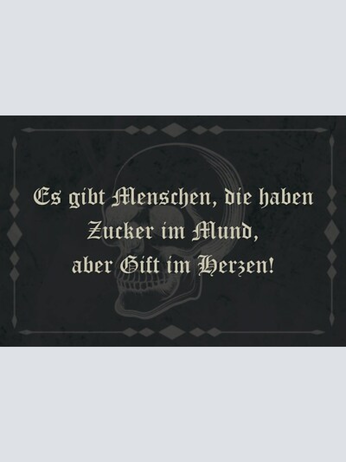 Nostalgie schild zucker im mund gift herzen 12x18 / 20x30 / 30x40 blech od. holz