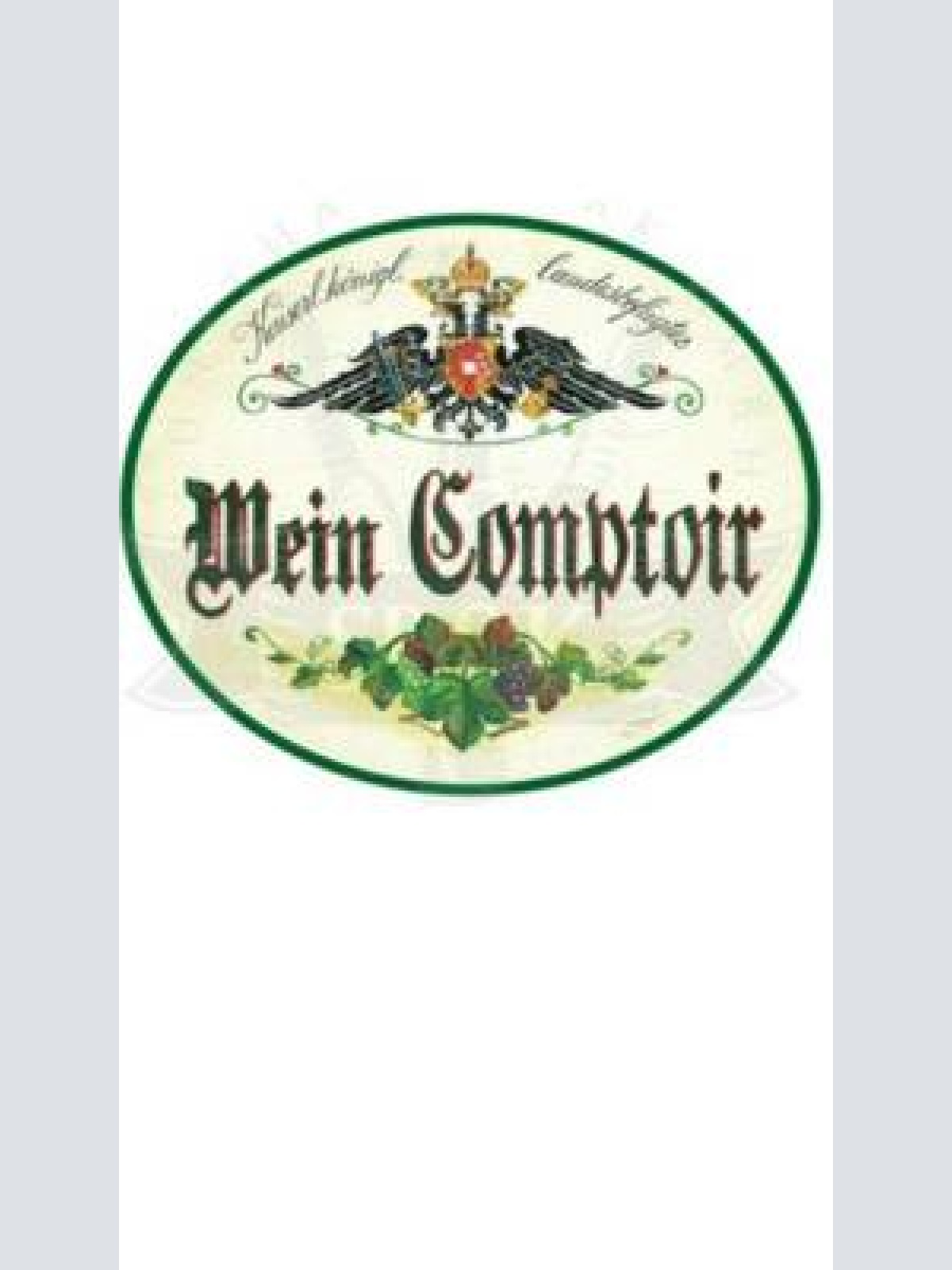 Kuk nostalgie holzschild "wein comptoir"