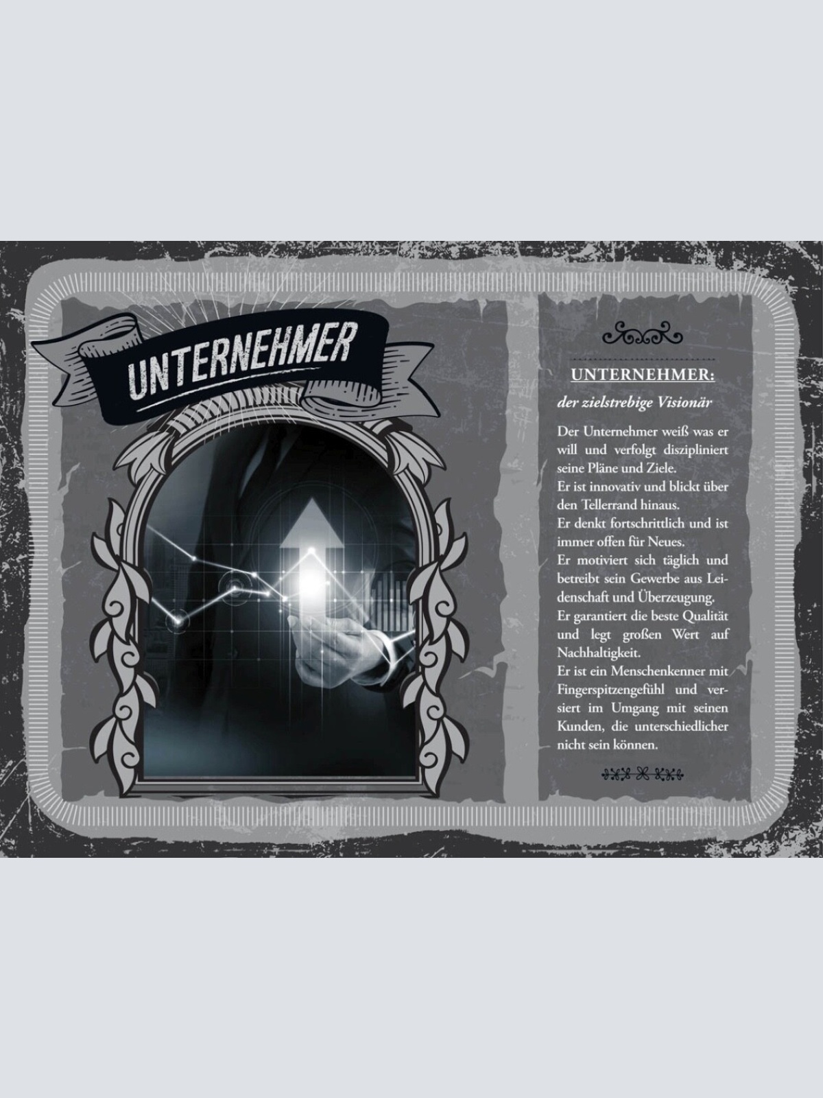 Schild Unternehmer Beruf Selbstständiger Firma 12x18 20x30 30x40 Blech/Holz