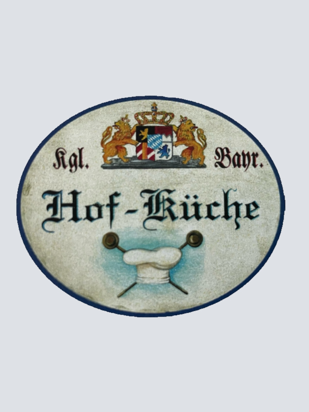 Nostalgie Holzschild Bayern Königlich Bayerische Hof Küche Kochen Schild