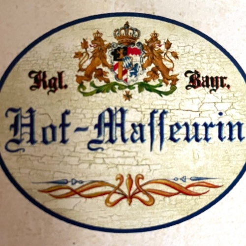 Nostalgie Holzschild Bayern Königlich Bayerische Hof Masseurin Massieren Schild