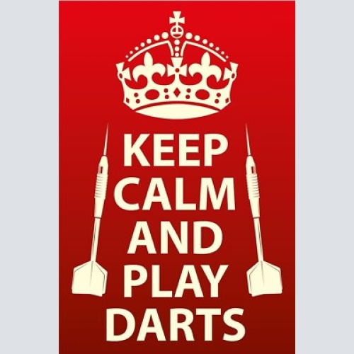 Nostalgie schild keep calm darts pfeile 12x18 / 20x30 / 30x40 blech od. holz