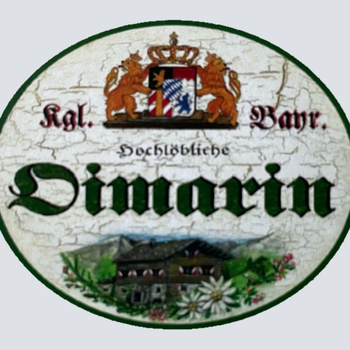 Nostalgie Holzschild Bayern Königlich Bayerische Hochlöbliche Oimarin Schild