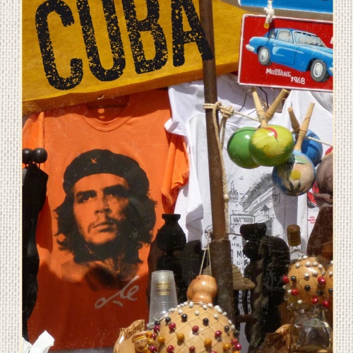 Schild Cuba Kuba Che Guevara Schilder Markt 12x18 20x30 30x40 Blech od. Holz