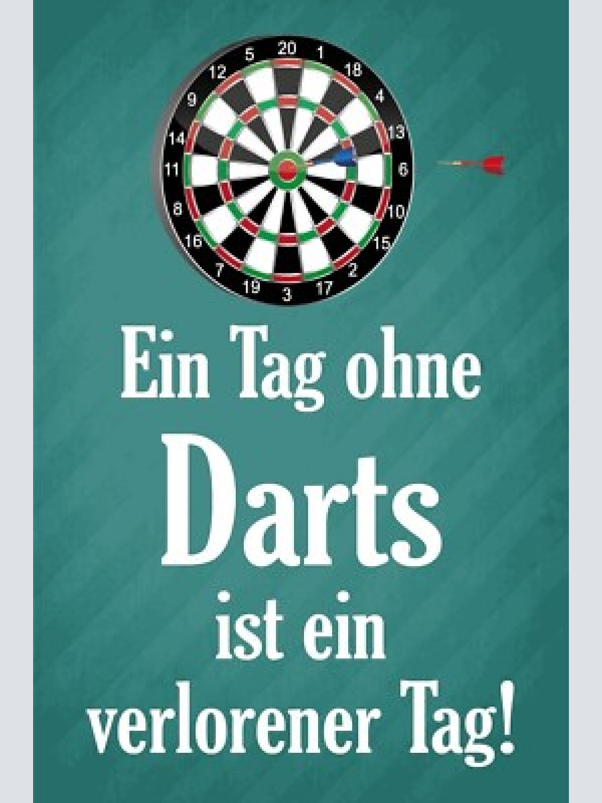 Nostalgie schild darts tag scheibe spiel 12x18 / 20x30 / 30x40 blech od. holz