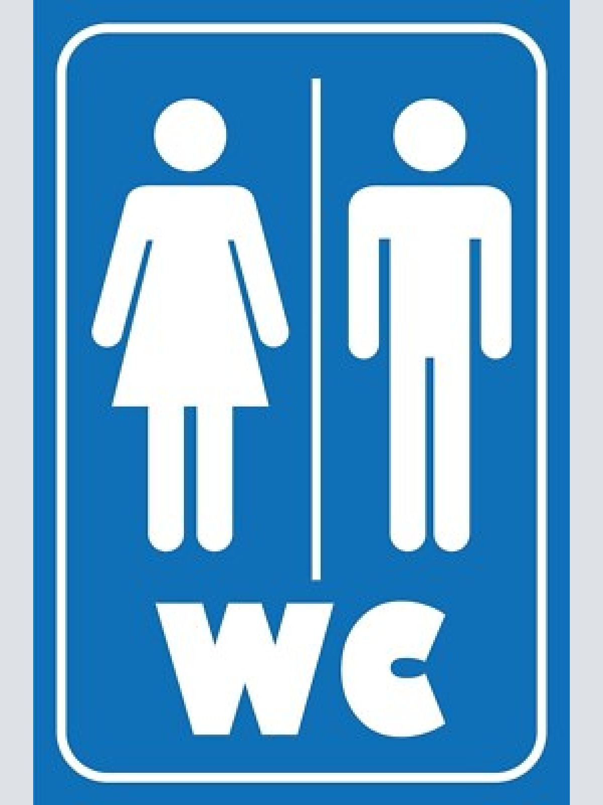 Nostalgie schild wc toilette frau mann 12x18 / 20x30 / 30x40 blech od. holz