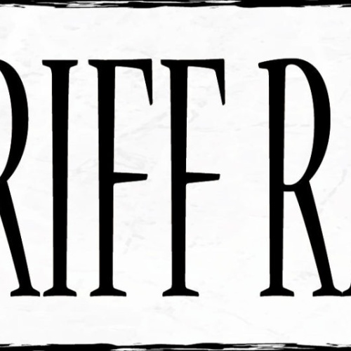 Schild No Riff Raff Kein Gesindel Pöbel Penner Verboten 27x10 Blech od.Holz