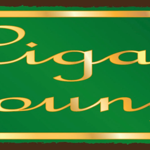 Schild Cigar Lounge Zigarre Rauchen Aufenthaltsraum Zigarren 27x10 Blech od.Holz