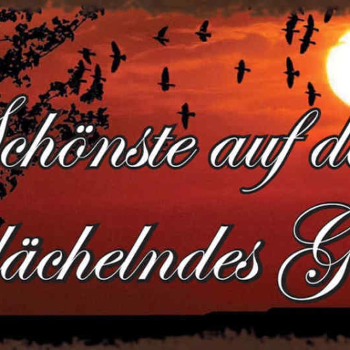 Schild Das Schönste Auf Der Welt Ist Ein Lächelndes Gesicht 27x10 Blech od.Holz