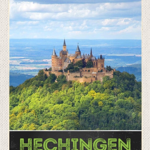 Schild Hechingen Germany Burg Hohenzollern D 12x18 20x30 30x40 Blech/Holz