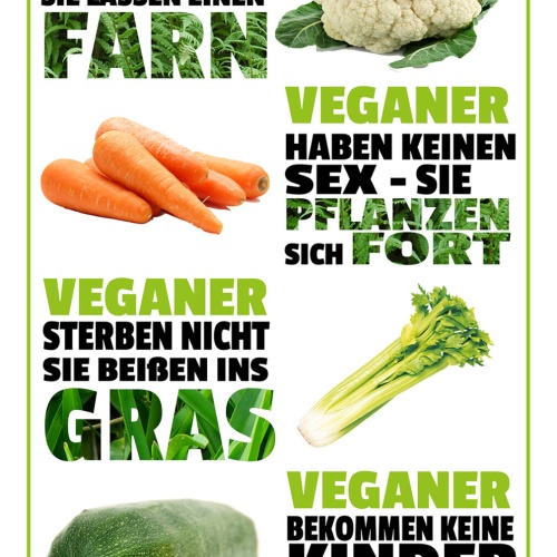 Schild Spruch Veganer furzen nicht Sie lassen einen Farn Essen JW