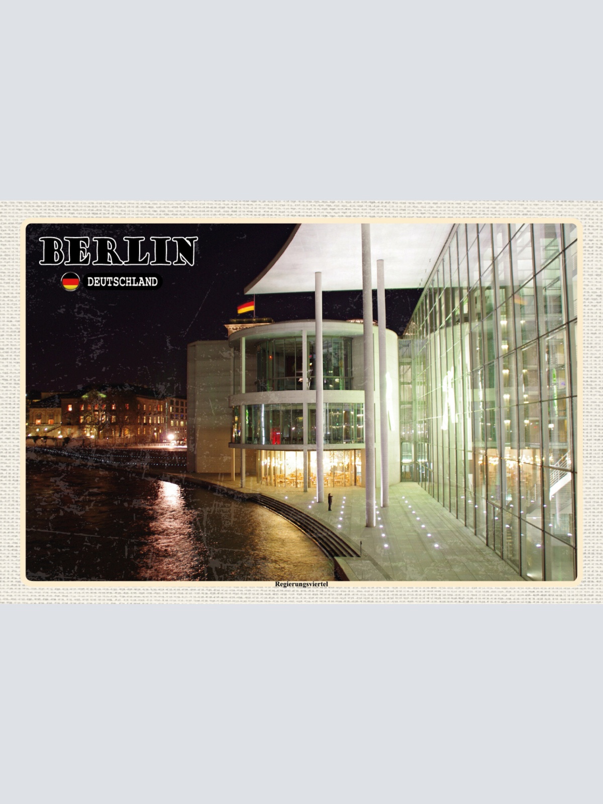 Schild Spruch Berlin Deutschland Regierungsviertel JW