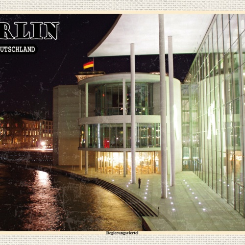 Schild Spruch Berlin Deutschland Regierungsviertel JW