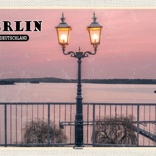 Schild Spruch Berlin Deutschland Wannsee JW