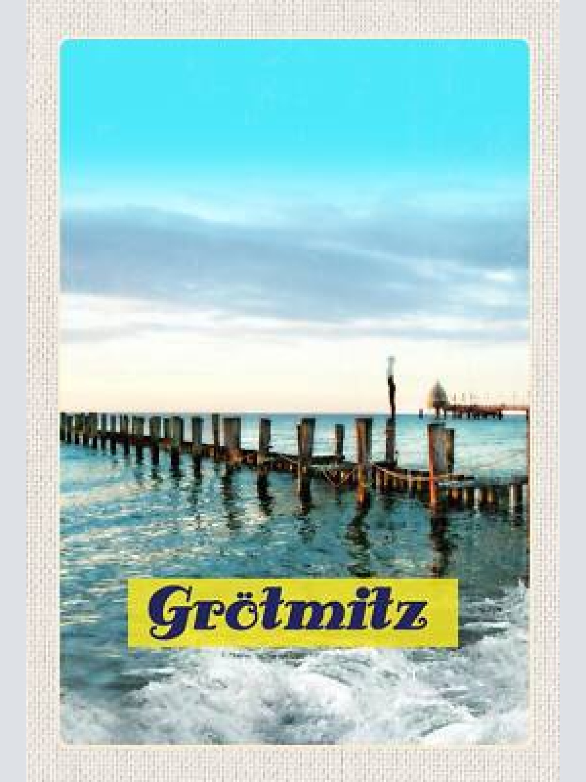 Schild spruch grötzmitz meer jw