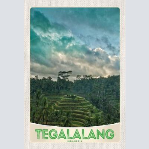 Schild spruch tegalalang indonesia wald plantage jw