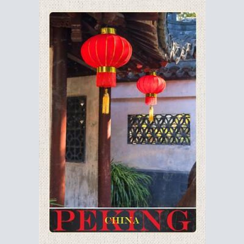 Schild spruch peking china lampions jw