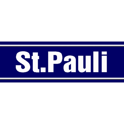 Schild St.Pauli Hamburg Stadt Deutschland Ort Platz Straße 46 x 10 Blech od.Holz