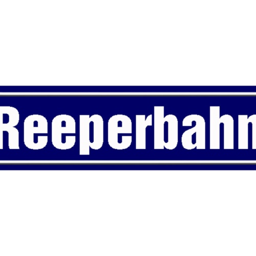 Schild Reeperbahn St.Pauli Hamburg Stadt Ort Straße Platz 46 x 10 Blech od. Holz