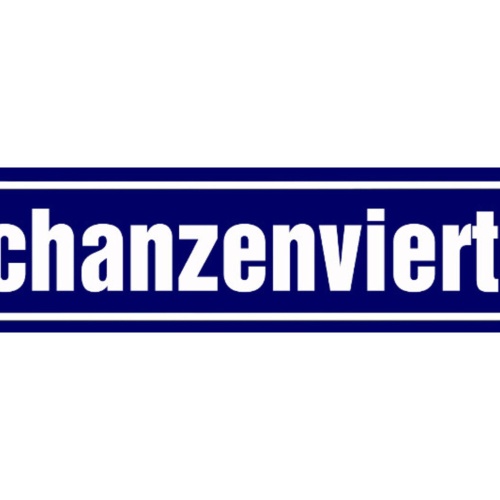 Schild Schanzenviertel Hamburg Stadt Ort Straße Platz 46 x 10 Blech od. Holz