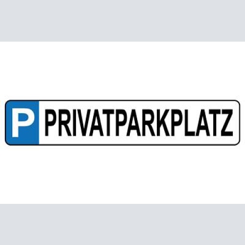 Schild privat parkplatz parken anwohner reserviert haus 46 x 10 blech od. holz