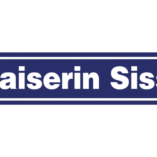 Schild Kaiserin Sissi Sisi Elisabeth Ort Straße Platz 46 x 10 Blech od. Holz