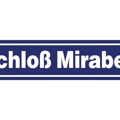 Schild Schloß Mirabell Salzburg Park Ort Straße Platz 46 x 10 Blech od. Holz