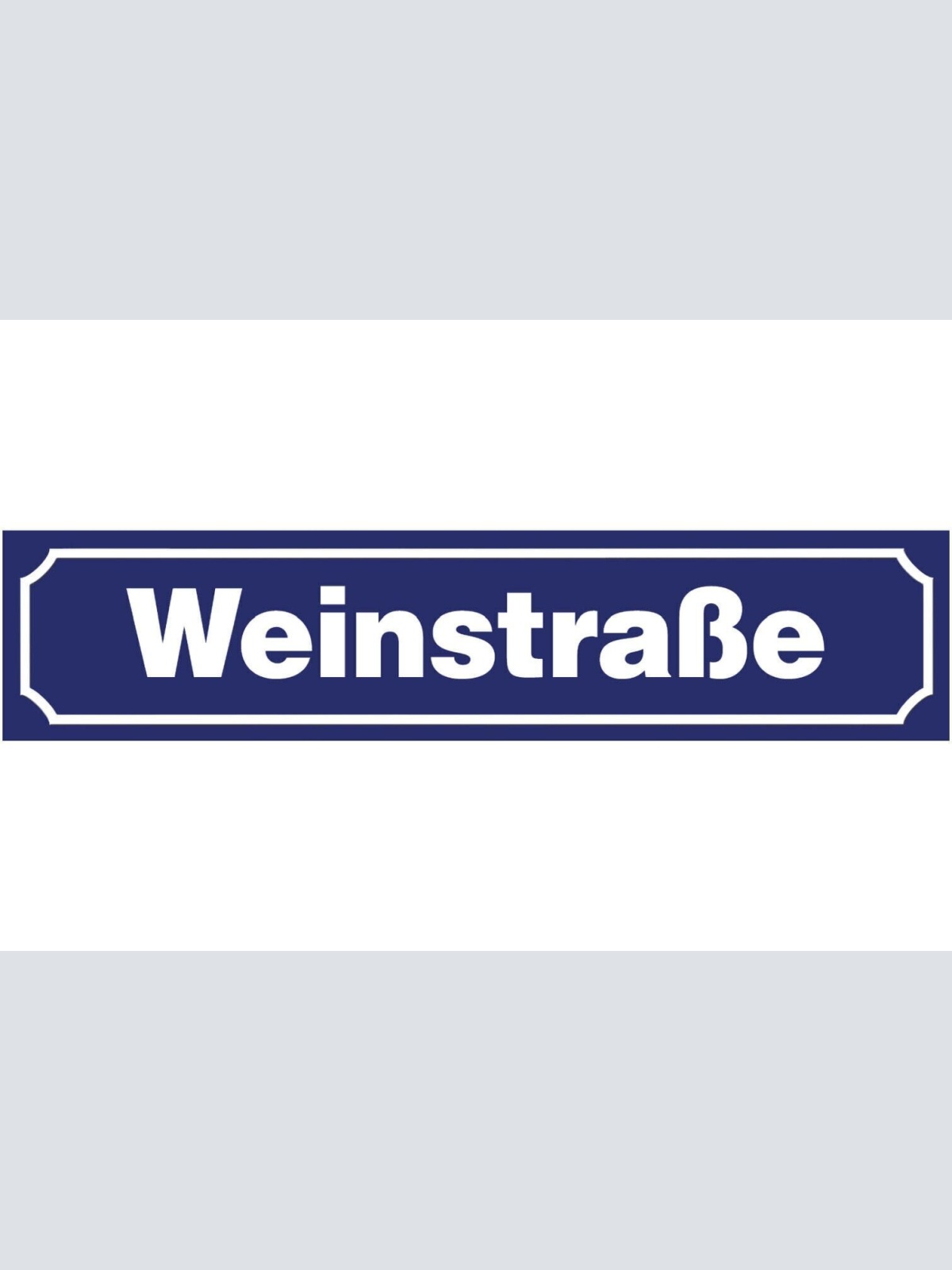 Schild weinstraße steiermark wein viertel reben ort straße 46 x 10 blech od.holz