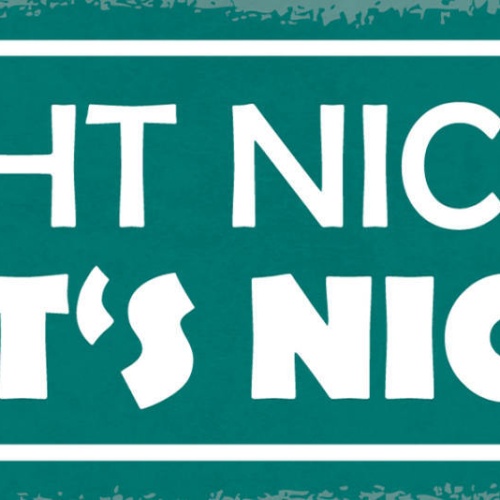 Schild Geht Nicht Gibt's Nicht Nichts Unmöglich Motivation 27x10 Blech od.Holz