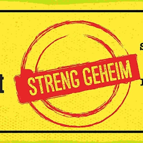 Schild Unsere Arbeit Ist Streng Geheim Wunder Sie Sich Nicht Wenn Nicht Arbeiten