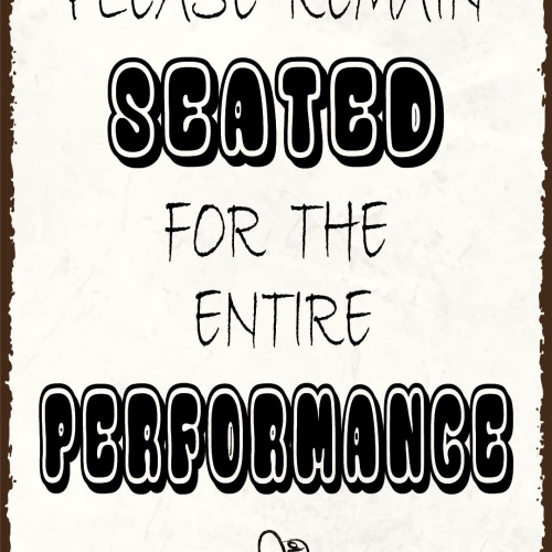 Nostalgie Schild Seated Wc Toilette Sitzen 12x18 / 20x30 / 30x40 Blech od. Holz