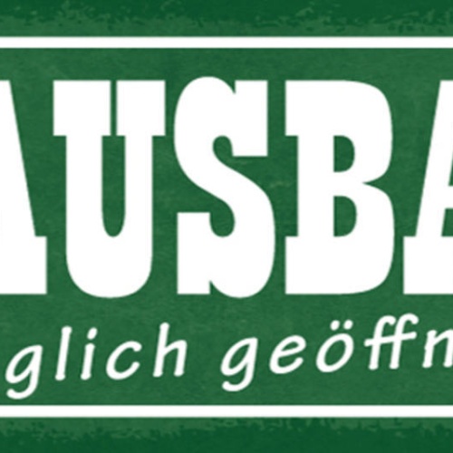 Schild Haus Bar Täglich Geöffnet Alkohol Drink Cocktail Bier 27x10 Blech od.Holz