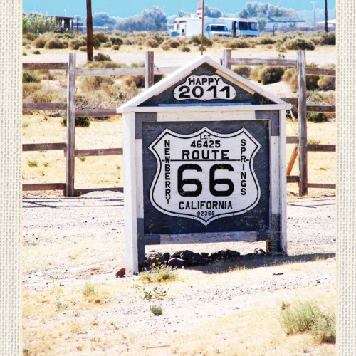 Schild Route 66 California Fernstraße Highway USA 12x18 20x30 30x40 Blech/Holz