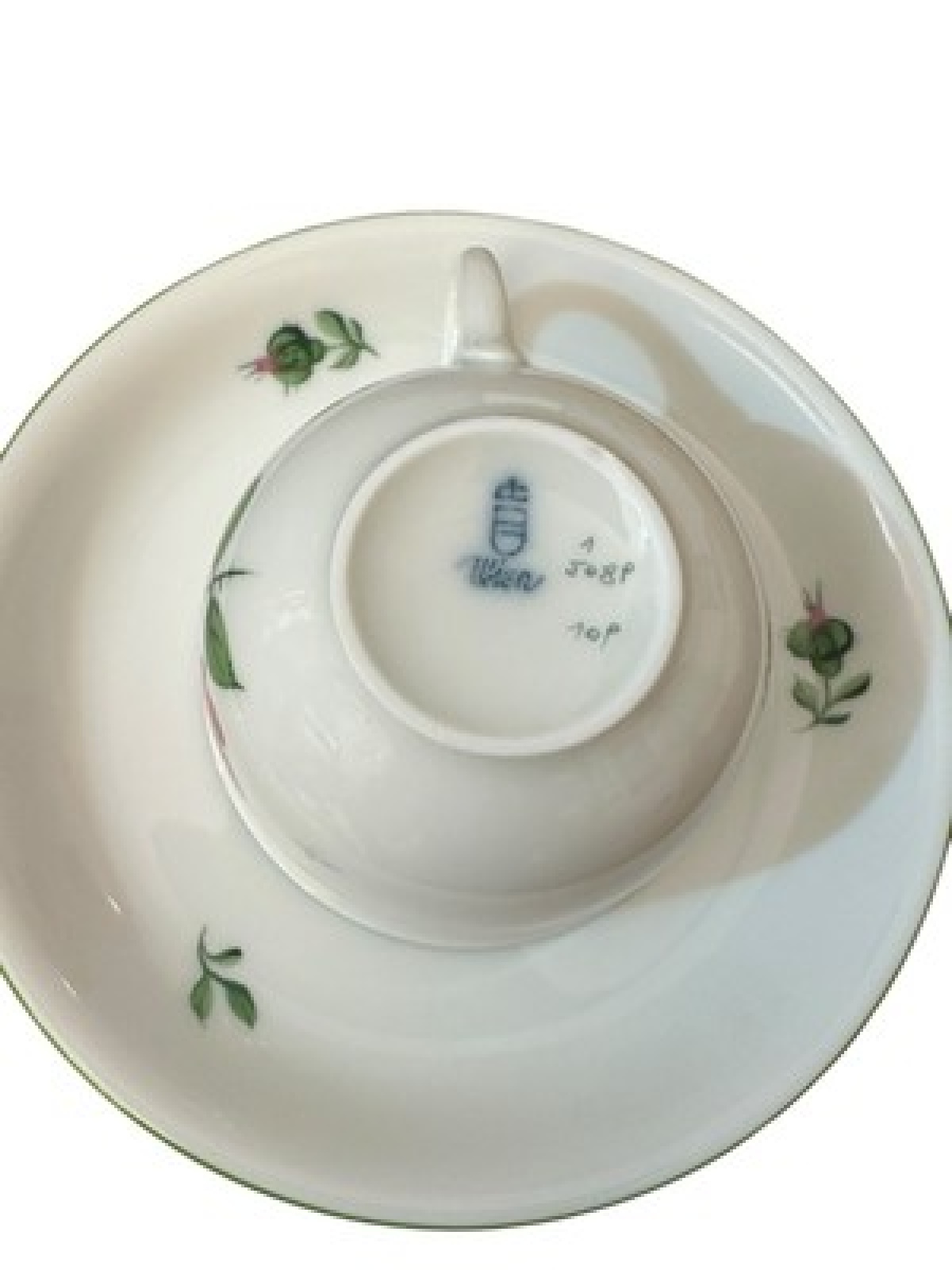 Wien Augarten Mokka Wiener Rose Teller Mocca Tasse Kaffee Tee Kanne Wiener Rose