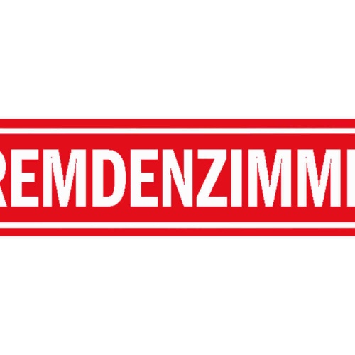 Schild Fremdenzimmer Gäste Zimmer Frei Ferien Wohnung Haus 46 x 10 Blech od.Holz