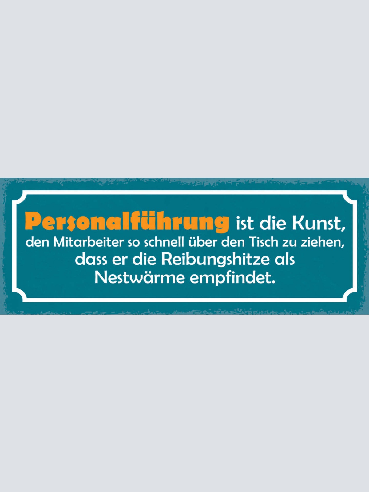 Schild Personalführung Mitarbeiter Über Tisch Ziehen Reibungshitze Nestwärme