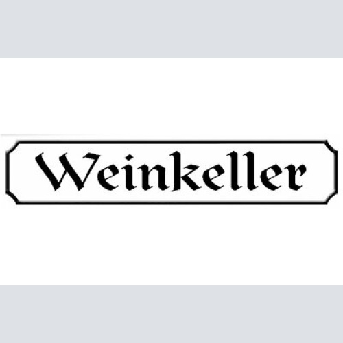 Schild wein keller fass alkohol glas flasche winzer beere 46 x 10 blech od. holz
