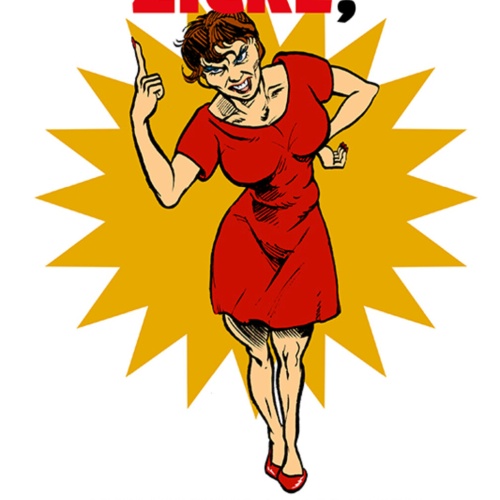 Schild Spruch Ich bin keine Zicke Du musst einfach nur das tun was ich sage JW